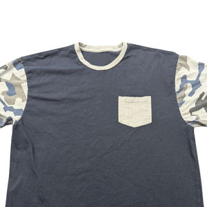 T-shirt en coton décontracté à manches courtes et col rond pour hommes, haut léger, idéal pour les tenues d'été quotidiennes et une utilisation confortable - Product Image 5