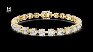 สร้อยข้อมือเทนนิสทองคำ 18K สุดหรู ประดับเพชรทรงกลมระยิบระยับ – เครื่องประดับชั้นเลิศเหนือกาลเวลา - Product Image 3