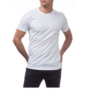 T-shirts pour hommes en mélange polyester/coton, personnalisables, vierges, grandes tailles, respirants, haute qualité, impression par sublimation - Product Image 4