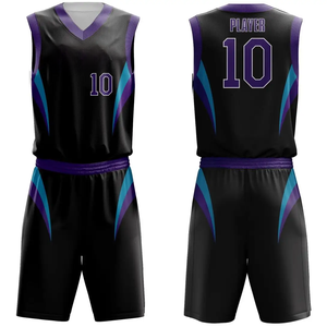 Maillot de basket-ball personnalisé à succès, 100% polyester, fabriqué au Pakistan, sublimation, ensemble de maillots de basket-ball pour hommes, haute qualité - Product Image 5