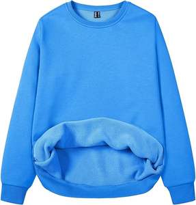 Couleur unie 410g hommes sweats fermeture éclair automne pull grande taille fermeture éclair col montant col rond - Product Image 5