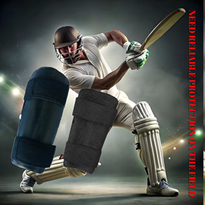 Protector de Codo Deportivo de Alta Calidad con Logotipo Personalizado para Jóvenes y Adultos Jugadores de Cricket, Correa Ajustable, Protección de Cuero PU - Product Image 4