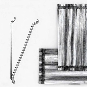 Fibres d'acier de 0,75/60 mm <span class=keywords><strong>pour</strong></span> <span class=keywords><strong>dalle</strong></span> en béton, fibres d'acier collées à extrémité 3D <span class=keywords><strong>pour</strong></span> béton armé - Product Image 2