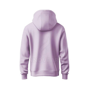 High Quality Streetwear Regular Fit Wholesale <b>Men's</b> Custom <b>Pullover</b> Hoodies Solid Winter Cotton Customized Fleece Breathable - Product Image 2