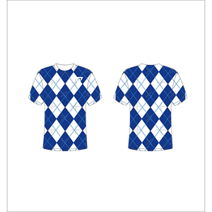 Camiseta Casual de Manga Corta con Cuello Redondo, Holgada, de Color Azul y Blanco Sólido para Hombre, Digital Trackstar OEM, Marca Privada TSI-G05-P0680 - Product Image 1