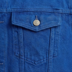 Veste en jean pour femme au style unique, coupe-vent, en coton, tendance, décontractée, vêtement d'extérieur, couleur personnalisée - Product Image 5