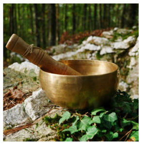 Bols chantants tibétains de guérison en acier inoxydable poli, écologiques, pour la méditation et le yoga, favorisant la conscience et la concentration - Product Image 1