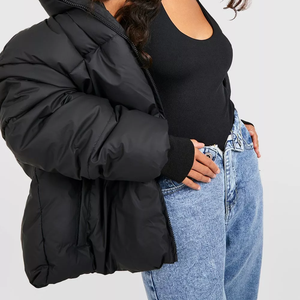 Veste en duvet à bulles respirante imprimée pour femmes pour l'hiver vente en gros directe d'usine vêtements chauds d'extérieur - Product Image 2