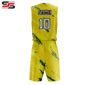 Venta al por mayor logotipo personalizado de alta calidad ropa deportiva sublimación uniforme de baloncesto/precio bajo nuevo estilo hombres uniformes de baloncesto - Product Image 2