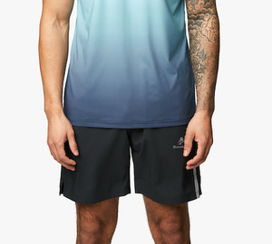 Ensemble Short et T-Shirt Imprimés à Sublimation Effet Bicolore pour Homme Ensemble Short et Sweat 2 Pièces Vente en Gros - Product Image 5