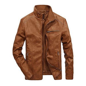 Nueva chaqueta de cuero de la mejor calidad para hombres y precio razonable Crea tu propio diseño Chaqueta de cuero de la mejor calidad para hombres - Product Image 1