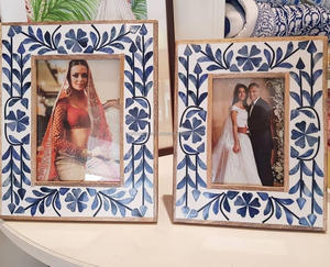 Marco de fotos con incrustaciones de hueso ecológico de la mejor calidad con el último diseño UV impreso fabricado y exportado desde la India - Product Image 6