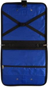 Estuche para Mandil de Maestro Masón Bordado a Máquina (Cuero Negro), Tamaño Provincial MM |   Bolsas de Transporte para Masones - Product Image 2