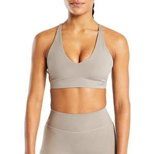 Sujetador deportivo alto para yoga y gimnasio de impacto para mujer, Top de entrenamiento acolchado sin costuras para correr y Fitness, sujetadores cómodos transpirables - Product Image 1