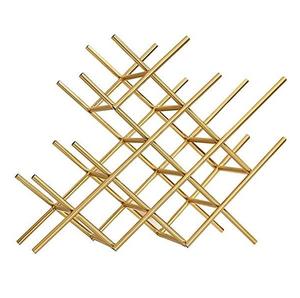 Organisateur de stockage de table pour la maison porte-vin support autoportant en métal personnalisé cuisine multifonction porte-bouteille de vin - Product Image 6