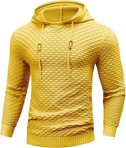 Sweat à capuche pour homme en polyester et coton de haute qualité avec logo personnalisé brodé, tissu de 330 g et fonction anti-rétrécissement - Product Image 4