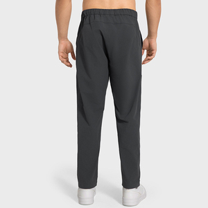 Pantalones de senderismo ligeros de invierno unisex sólidos con logotipo personalizado, transpirables, de secado rápido, ecológicos, con cintura elástica y bolsillos con cremallera para - Product Image 3