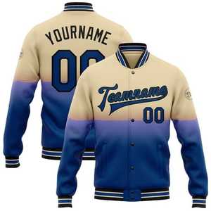 Veste universitaire en laine personnalisée Vêtements d'extérieur Letterman de baseball personnalisés pour équipe sportive et mode Streetwear quotidienne - Product Image 3