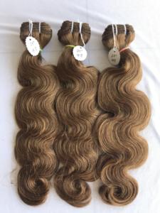 Paquets de vague de corps de vison cambodgien 20 pouces Temple indien cuticule vierge alignée extensions de cheveux humains bruts doux #8 couleur - Product Image 4