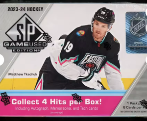 100% quality of 2023-24 Upper Deck SP Game-Used Hockey Hobby Box Factory sealed at Wholesale Price - Product Image 4