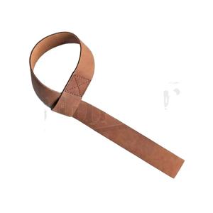 Sangles de musculation en cuir véritable pour Cross-fit, entraînement de soulevé de terre, renforcement de la préhension, sangles de poignet unisexes pour la force athlétique - Product Image 1