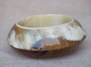 Bracelet élastique artisanal en corne indienne, très vendu, pour filles, perles de coquillage en corne naturelle, bracelets en nacre - Product Image 2