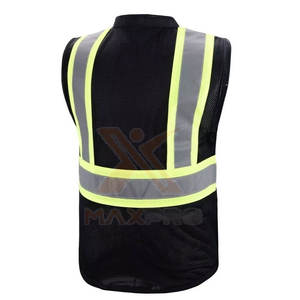 Chaleco Reflectante de Seguridad de Último Diseño en Color Sólido, Hecho de Poliéster, Impermeable - Product Image 2