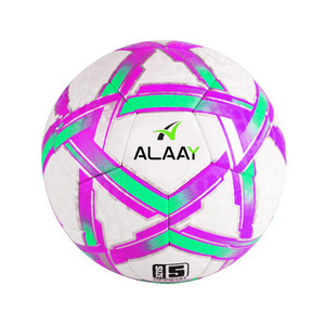 Alaay Official Match Thermal Bonded Custom Soccer Balls Size 5 Professional Nylon Wound Indoor Competition <b>Football</b> - Product Image 4