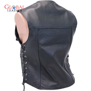 เสื้อกั๊กผ้าใบกันน้ำมอเตอร์ไซด์ของผู้ชายเสื้อกันลมมีซิปสำหรับฤดูใบไม้ผลิ - Product Image 3