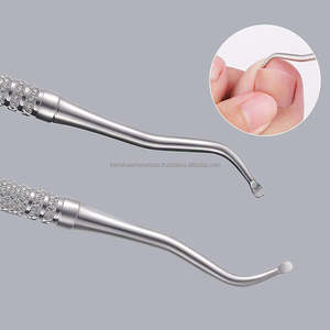 Oferta Especial: Empujador y Removedor de Cutículas, Herramienta de Acero Inoxidable de 2 Puntas para Uñas, Personalizable con Logotipo, Venta al por Mayor 2026 - Product Image 6