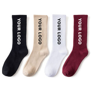 Calcetines de poliéster sublimación personalizados todos los tamaños todos los colores cualquier diseño barato OEM buena calidad calcetines deportivos calcetines casuales Logo - Product Image 6