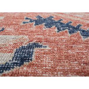 Tapis en laine noués à la main Erbe, motif géométrique et abstrait rouge et orange, pour la maison, le salon, le couloir, grand rectangle GS-7007(cs-01) - Product Image 3