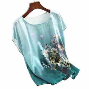 Último diseño 2025, camiseta de mujer de buena calidad, ajuste informal para damas jóvenes, tela suave cómoda disponible en XXXL - Product Image 3