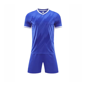 Conjunto de Uniforme de Fútbol de Dos Piezas para Hombre, Camisetas y Pantalones Cortos de Fútbol Sublimados, Jersey de Fútbol Personalizado al por Mayor - Product Image 3