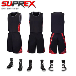 ชุดยูนิฟอร์มฟุตบอลผู้ชายแบบกำหนดเอง SUPREX ENTERPRISES เสื้อเจอร์ซีย์ กางเกงขาสั้น แห้งเร็ว ระบายอากาศได้ดี ชุดทีม ชุดฝึกซ้อม ชุดกีฬา ไนลอน - Product Image 6