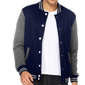 Vestes pour hommes universitaires de meilleure qualité, design personnalisé, tissu en toile avec lettre à col montant, veste universitaire sur mesure pour hommes - Product Image 2