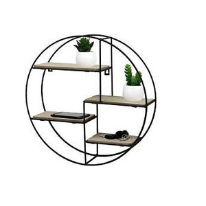 Estante decorativo de Metal de la mejor calidad para montar en la pared Estante de pared al por mayor Estante decorativo escandinavo - Product Image 5