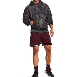 Best Selling Acid Wash <b>Pullover</b> <b>Men</b> Hoodies High Quality 100% Cotton Polyester Custom Wholesale Trending Heavyweight Print - Product Image 3