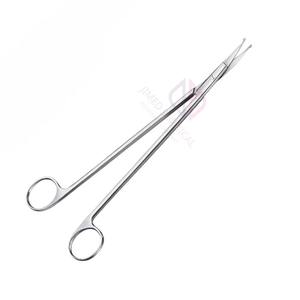 Tijeras Quirúrgicas Profesionales Hegemann DeBakey para Bebés, Curvas, de Acero Inoxidable, con Punta de Punto, Manuales, Certificadas por la CE para Uso Médico - Product Image 5