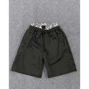 Pantalones Cortos Deportivos de Doble Cintura para Hombre, Cómodos y Elásticos, Ideales para el Gimnasio - Product Image 1