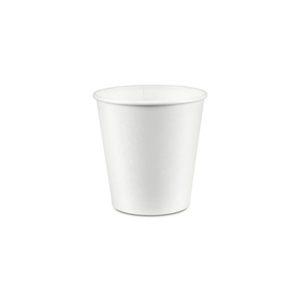 ProTakeOut Vasos de Papel Blancos de Pared Simple de 8 oz, Borde de 80 mm, Paquete de 1000 (50/20), Vasos Desechables para Bebidas Calientes (Café/Té/Cacao) | - Product Image 1