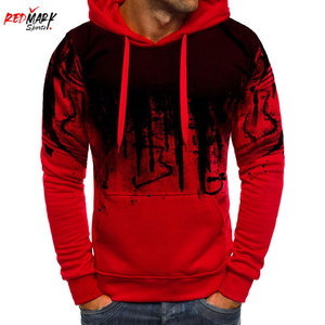Premium Men's Winter Pullover Hoodies-Waterproof Windproof Breathable Solid Design Cotton & Polyester Autumn Fashion <b>Clothing</b> - Product Image 4
