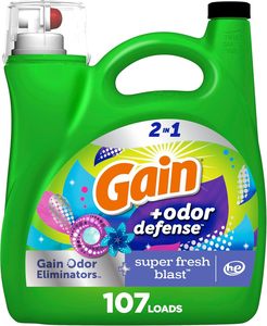 Gain flings สบู่ซักผ้า PACS เข้ากันได้, กลิ่นยาวนาน, กลิ่นลมแสงจันทร์, 76นับ - Product Image 6