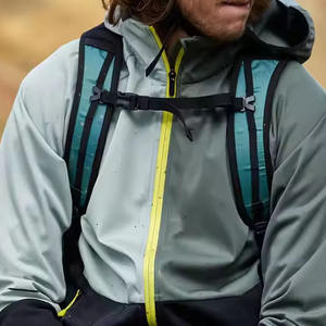 Nuevo diseño elegante para hombre cortavientos impermeable chaquetas de lluvia cortavientos para exteriores chaqueta de lluvia cargada por Dress Sports - Product Image 3