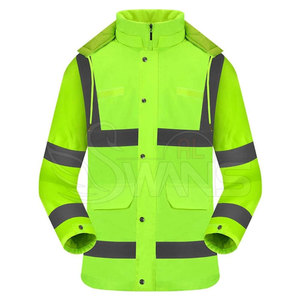 Veste de travail taille personnalisée Veste de travail haute visibilité Veste de travail haute visibilité Veste de travail de qualité supérieure à vendre - Product Image 1