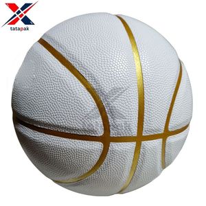 Ballon de basket professionnel de haute qualité, léger, taille 7, pour adultes, en cuir PU, couleurs personnalisées, logo, vessie en caoutchouc naturel, direct - Product Image 2