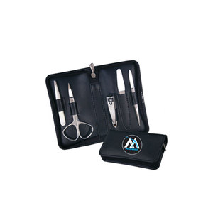 NEW MAQNSCO Luxurious Black Stainless Steel Manicure <b>Pedicure</b> Set Durable <b>Tools</b> High-Temperature Sterilization Custom Logo - Product Image 1