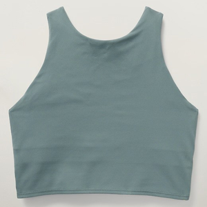 Nouveautés Femmes Débardeur Col Rond Extensible 4 Voies Respirant Fitness Gym Léger Ensemble de Yoga Basique pour Femmes - Product Image 4