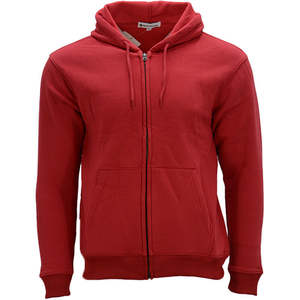 Sudaderas con capucha y cremallera completa de alta calidad para hombre con logotipo personalizado, sudadera cálida de manga larga con capucha Lisa para otoño - Product Image 6