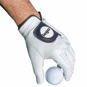 Fabricante personalizado mano izquierda guantes de golf Color personalizado Cabretta cuero suave y duradero calidad superior Color personalizado - Product Image 2